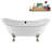 71" Streamline Clawfoot Tub,Tray,Drain and Clawfeet-101628943-102360902