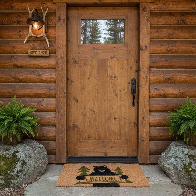 Akridge Non-Slip Outdoor Doormat