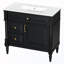 Armoire de salle de bain autoportante avec tiroir rabattable-60956898