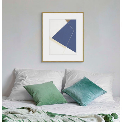 Precisely Prussian 5 Framed Print