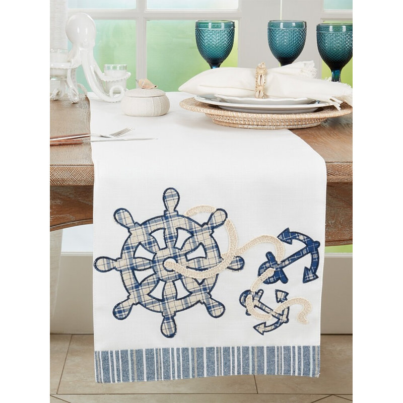 Bertineke Helm, Anchor Dining Linens, White