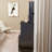 Small Space - Compatible Left Drawer Vanity Table With Cushioned Stool And Tri Color Led Mirror For Cozy Residential Quarters Desktop Stool, Touch Operated Brightness Adjustable Scale Sleeping Areas