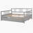 Daybed Wood Bed with Twin Size Trundle-28567941-28567940