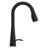 Pfister Barulli 1-Handle Pull-Down Matte Black Kitchen Faucet with Soap Dispenser-65211678