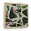 1_Abstrait vert foncé organique Elements I - impression d'art moderne sur toile-66813823-66813827