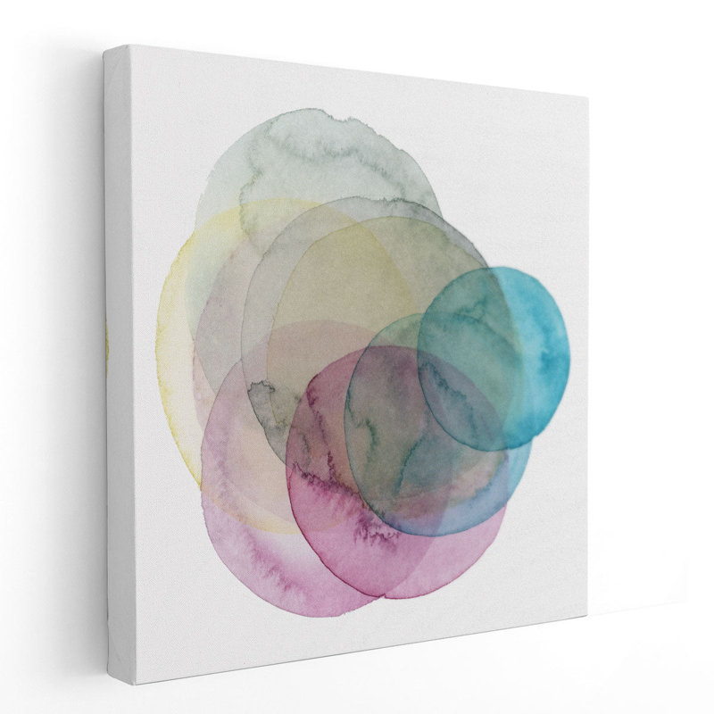 «Evolving Planets II», reproduction d'art sur toile, H 12 po x l 12 po