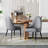 Canalou 18.7'' H Faux Leather Upholstered Parsons Chair-1772762150