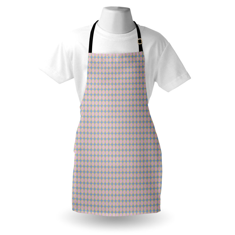 Corrigan Studio® Geometrical Apron Unisex Sun Like Shapes Pattern Adult Size Multicolor