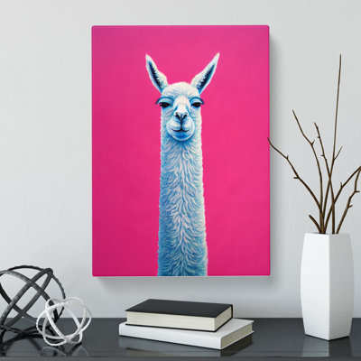 Llama Portrait Vol.3 - Wrapped Canvas