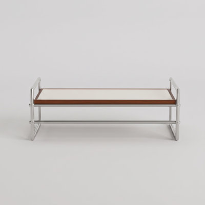 Table de salle à manger convertible 2 en 1 en bois blanc 50 po
