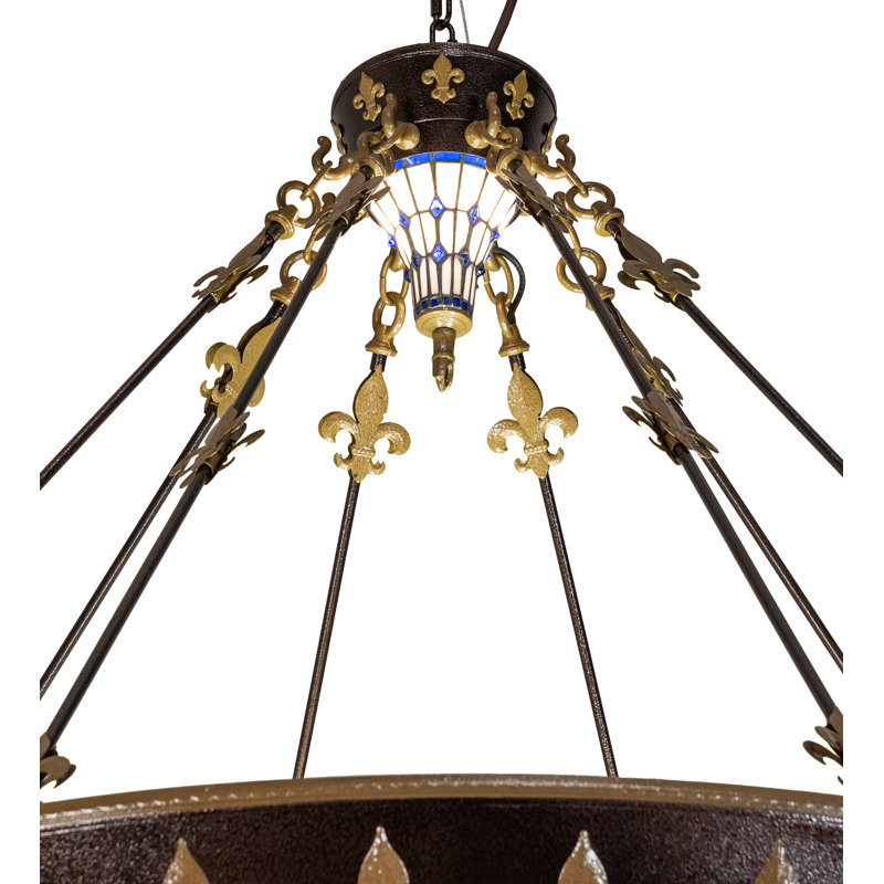 Fleur-de-lis 18 - Light Pendant