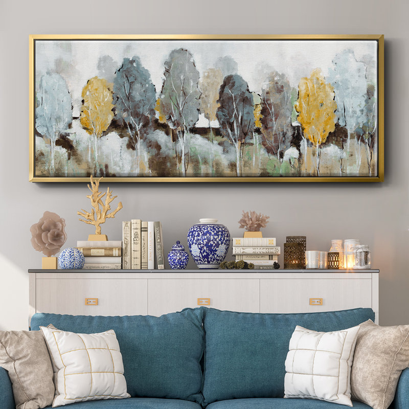 Golden Hour- Framed Canvas, 8" H x 20" W