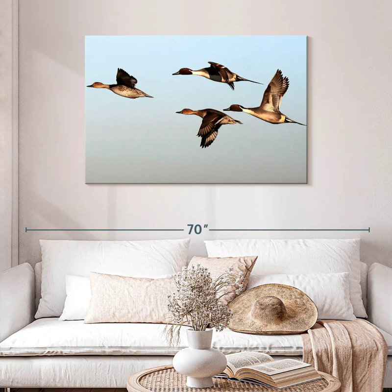 Brampt Pintail Ducks, 30" H x 45" W