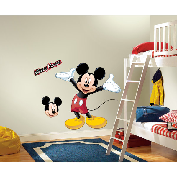 Festive Cheer: Mickey Mouse Gifts Holiday Real Big - Disney Removable Adhesive Wall Decal XL