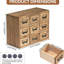 Solid Wood Desk Organiser