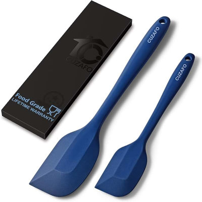 Heat Resistant Silicone Spatula and Turner Set