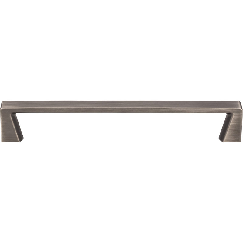 Boswell Bar Pull, Brushed Pewter, 3 3/4"