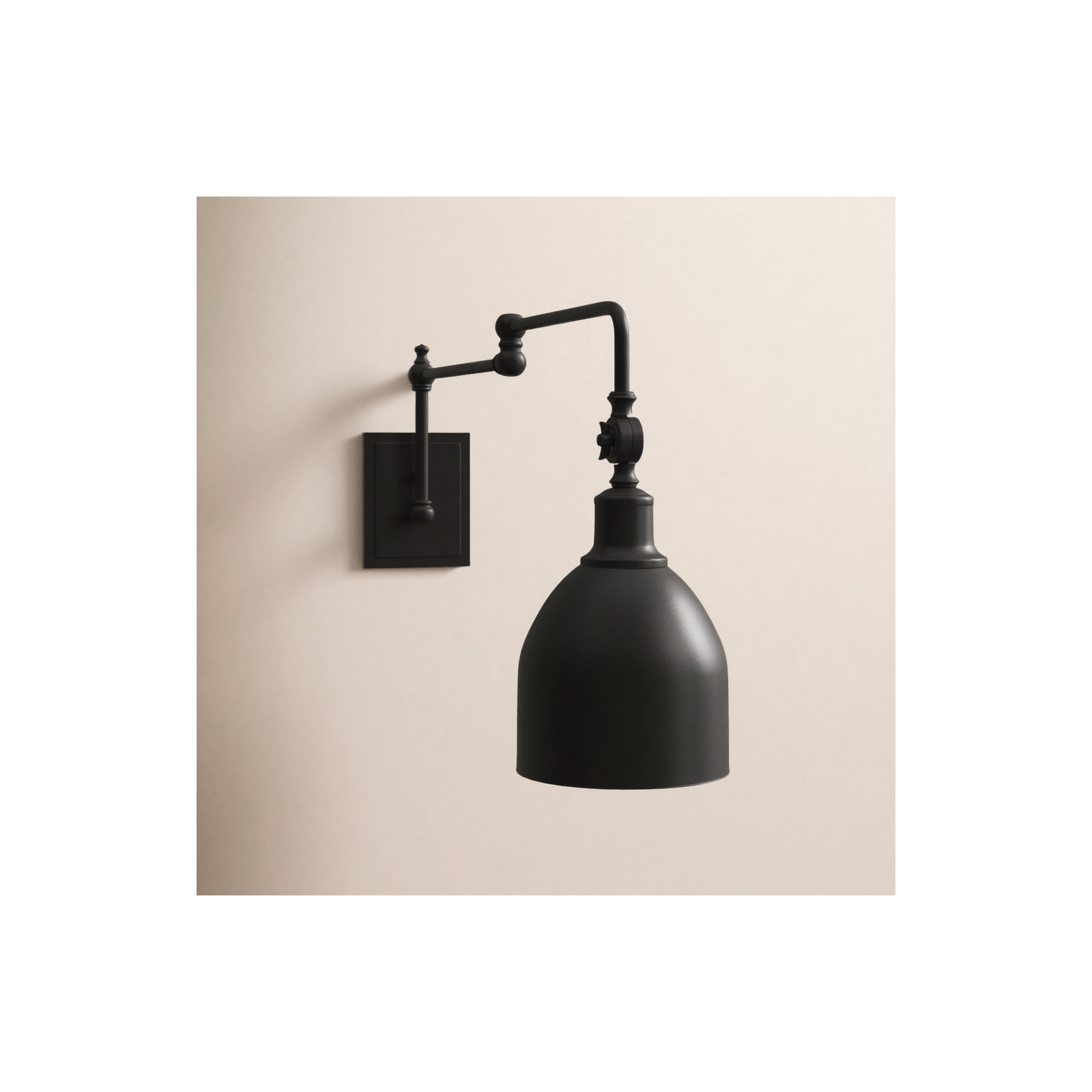 Seraphine Single Light Dimmable Wall Sconces, Oil Rubbed Bronze