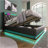 Upholstered Bed, 360 Surround LED Function, Buttons/Apps/Remote Control, Hydraulic Storage Bed With USB Type-C Charging-1666764954-1666764957