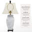 Lampe en porcelaine Ivory Vines