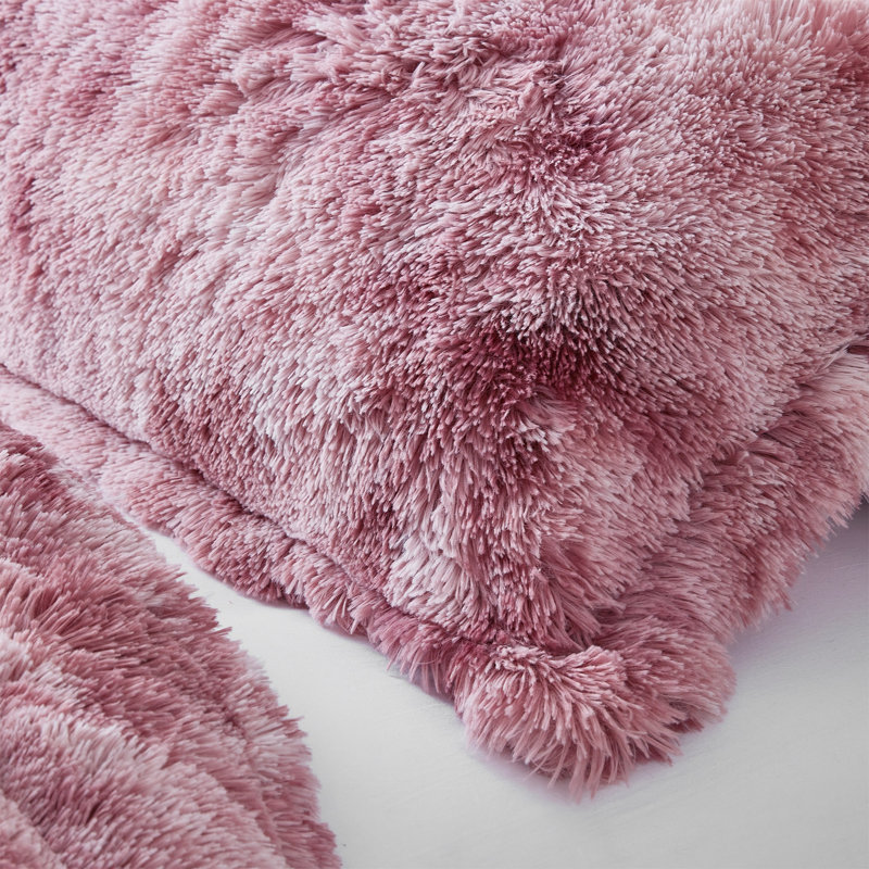 Unicorn Dreamz Polyester Baffle Box Stitch Abstract Comforter, Twin XL Comforter + 1 Standard Sham, Raspberry Cupcake