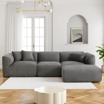 Canapé modulaire rembourré 4 pièces 4 pièces