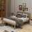 Platform Bed Frame With Headboard-815849602-815849615