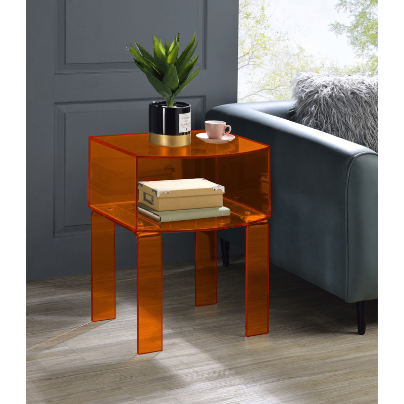 Table de bout Kortlyn, Orange