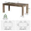 Table de salle à manger 62,99 "