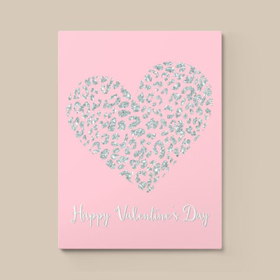 «Valentine's Day Heart» par CAD Designs - Impression sur toile