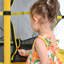 Trampoline pour enfants 55 po avec enceinte sécuritaire - 4,5 pi intérieur / extérieur-112605563