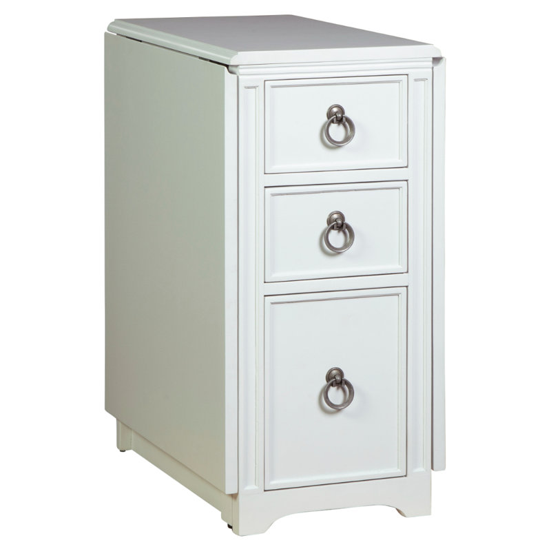 Drop Leaf Desk With Linen Finish