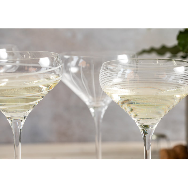 Mikasa Cheers Pack Of 4 Champagne Saucers