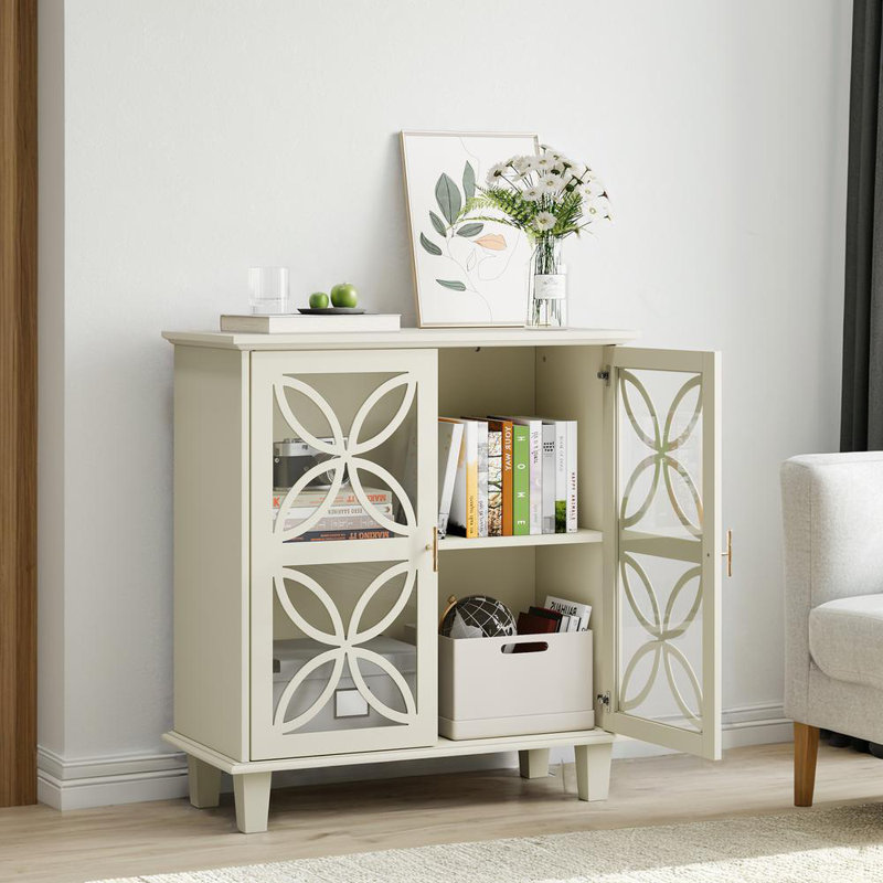 Sideboard Buffet Cabinet (Cream)