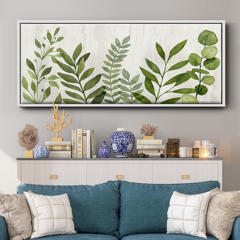 Summer's Glory- Framed Canvas, 20" H x 50" W