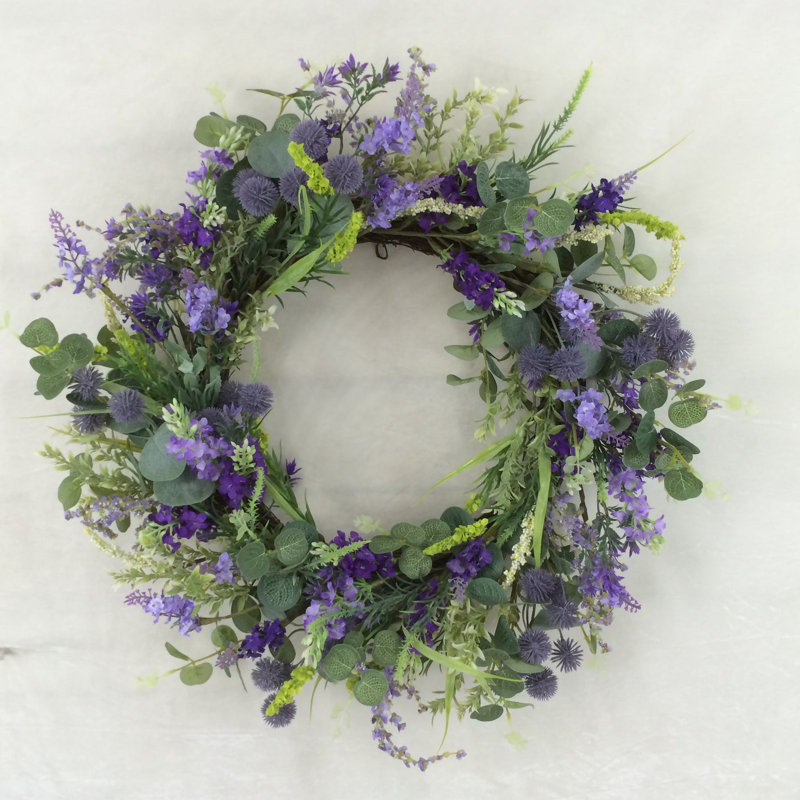 Faux Eucalyptus 24'' Wreath