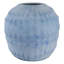 Vase en verre côtelé avec motif abstrait pour arrangements floraux - grands vases modernes idéaux pour la table ou la décoration intérieure-954290691