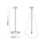 Glim 1 - Light Single Geometric Pendant
