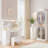 79" Closet Storage System, Wardrobe With Two Hanging Zones-1216974941
