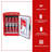 Coca-Cola 28 Can Countertop Mini Fridge, Red
