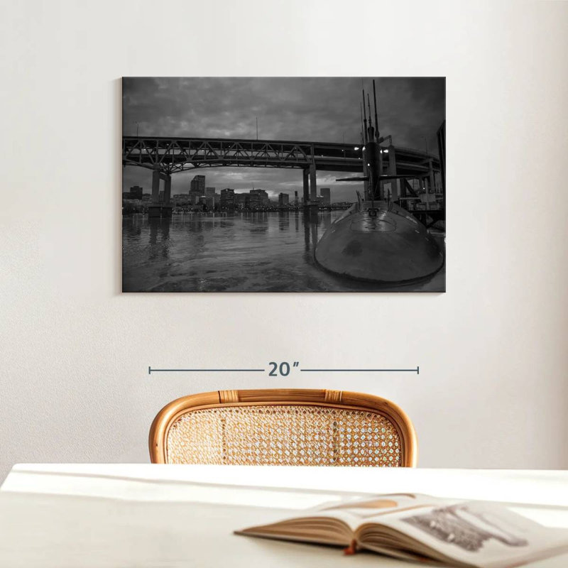 Mait Submarine, 16" H x 24" W