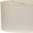 White Linen Oval Lamp Shade