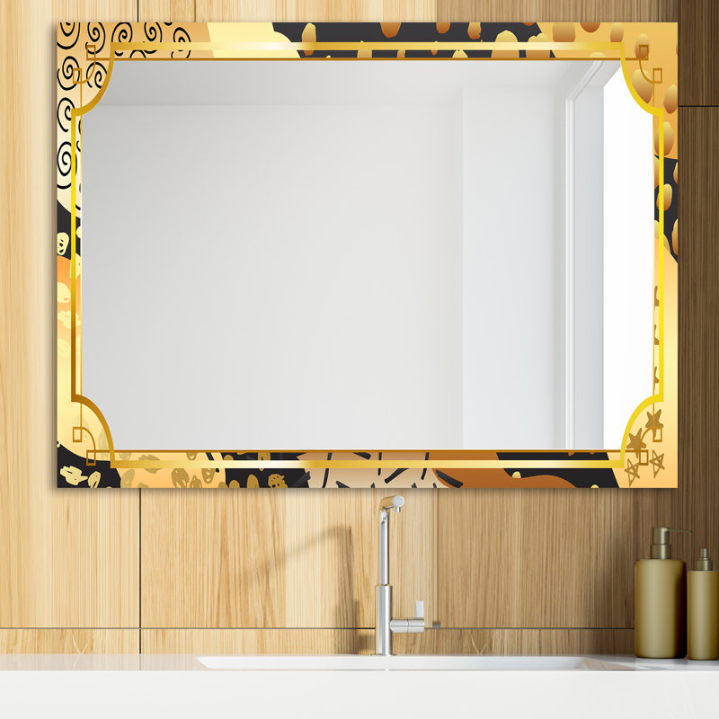 Miroir de salle de bain Glam, H 29,5 po x l 39,4 po, Ludique 1