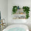 Tablettes flottantes en noyer de 23,6 po, tablette flottante murale pour le salon, la chambre à coucher et la salle de bain-427069849-411062281