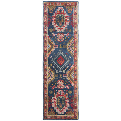 Donnal Hand Tufted Wool Oriental Rug