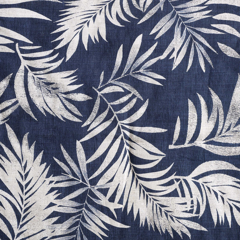 Full Blue Mirage Cotton Reversible Bedspread Set