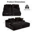 Canapé surdimensionné 79 po avec méridienne 79 po-1066820718-1053890862