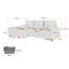 Shray 3 Seater Corner Sofa -1566852644