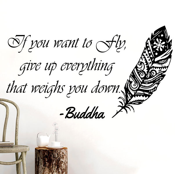 Downey Text & Numbers Wall Decal, Black
