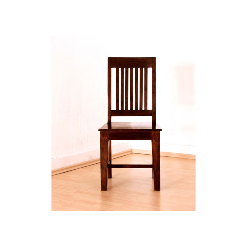 Oxford 46cm H Solid Wood Slat Back Side Chair